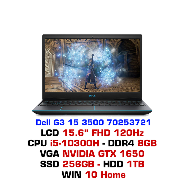  Laptop Gaming Dell G3 15 3500 70253721 