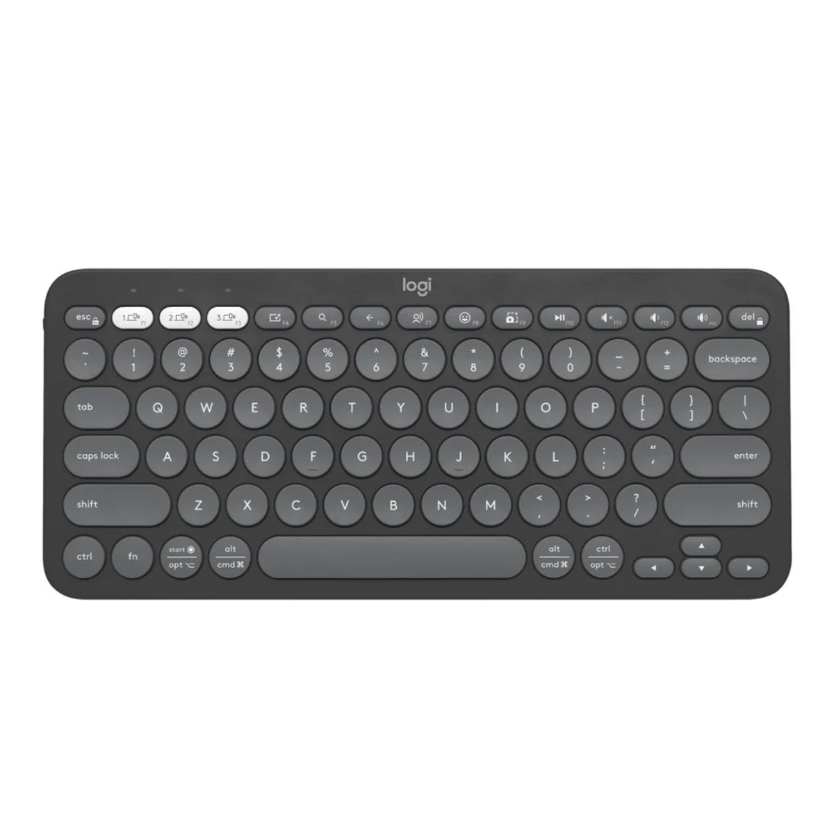 Bàn Phím Logitech Pebble Keys 2 K380S Graphite