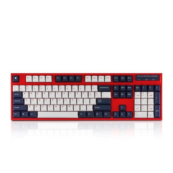 Bàn phím cơ Leopold FC900R PD White Blue Star Silent Red Switch