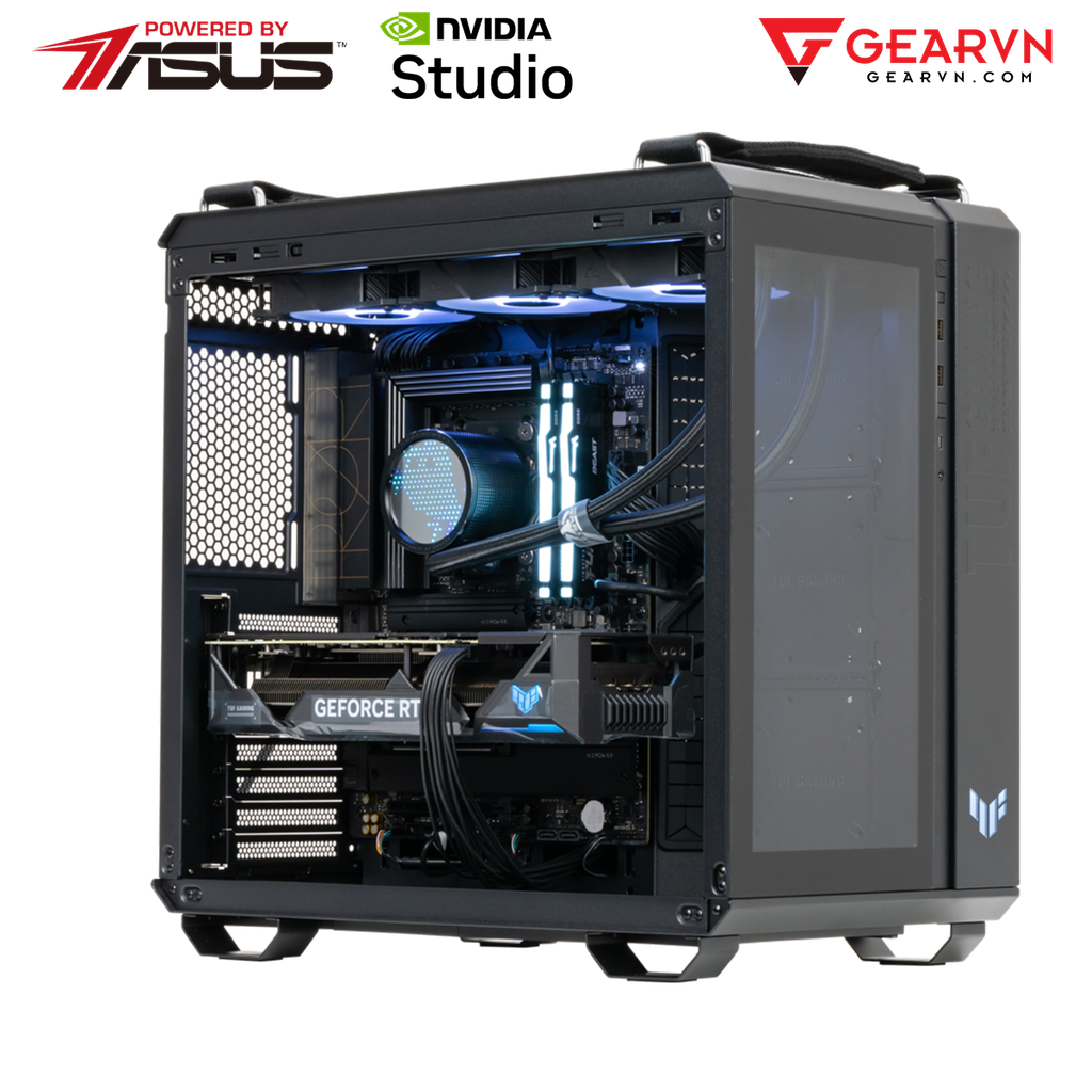 PC Đồ Họa G-Studio 7 Plus a4070Ti chính hãng, cấu hình cao – GEARVN.COM