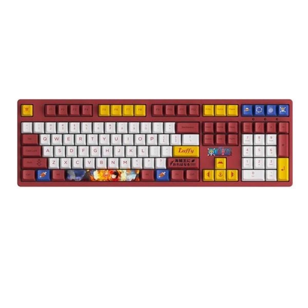 Bàn phím cơ AKKO 3108 RF One Piece Luffy Akko V3 Cream Blue switch