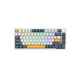  Bàn phím Machenike K600-B82W White Tri-Mode GR Silver switch 