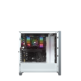 Vỏ máy tính Corsair iCUE 4000X RGB TG White (CC-9011205-WW) 