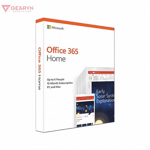  Microsoft 365 Family English APAC EM Subscr 1YR Medialess P6 6GQ-01144 