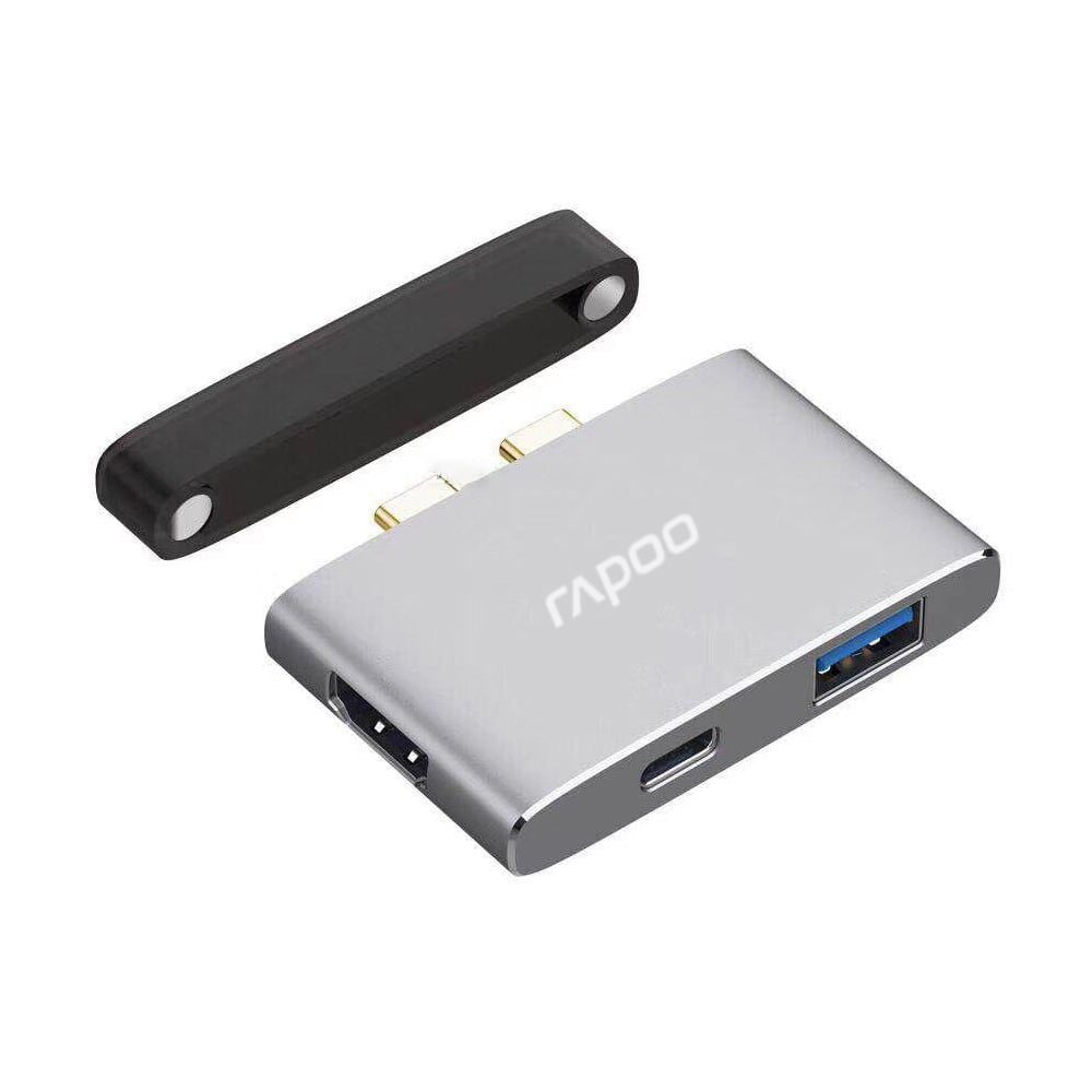 Cổng Chuyển Rapoo 3 In 1 Hdmi 4K - Xd20M