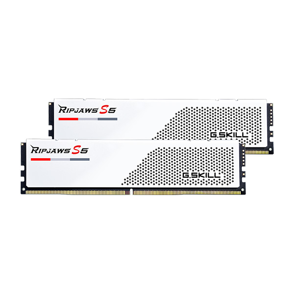 Ram G.skill Ripjaws S5 16Gb (1X16Gb) 5600 Ddr5 White (F5 - 5600U3636C16Gx2 - Rs5W)