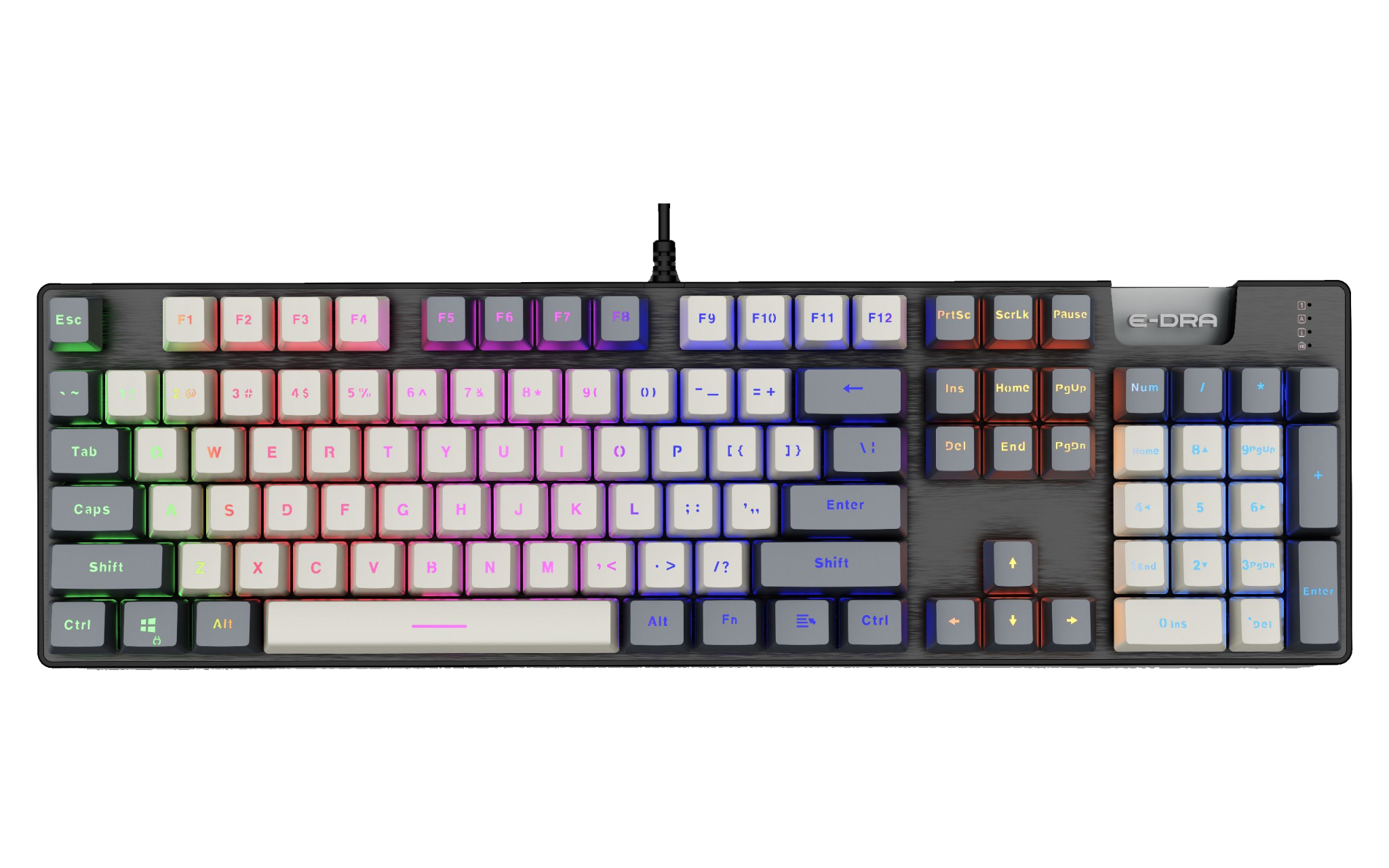 Bàn phím E-Dra EK312 Alpha Brown Switch