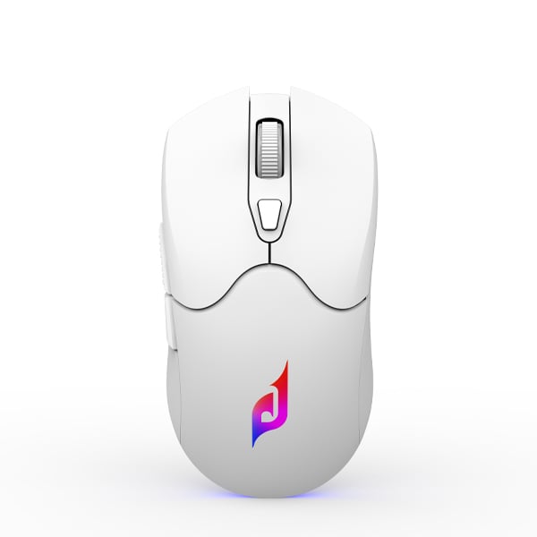 Chuột E-DRA EM623W Không dây RGB Trắng