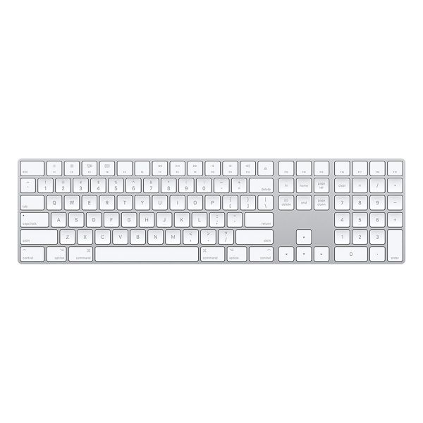  Apple Magic Keyboard with Numeric Keypad MQ052ZA/A - Silver 