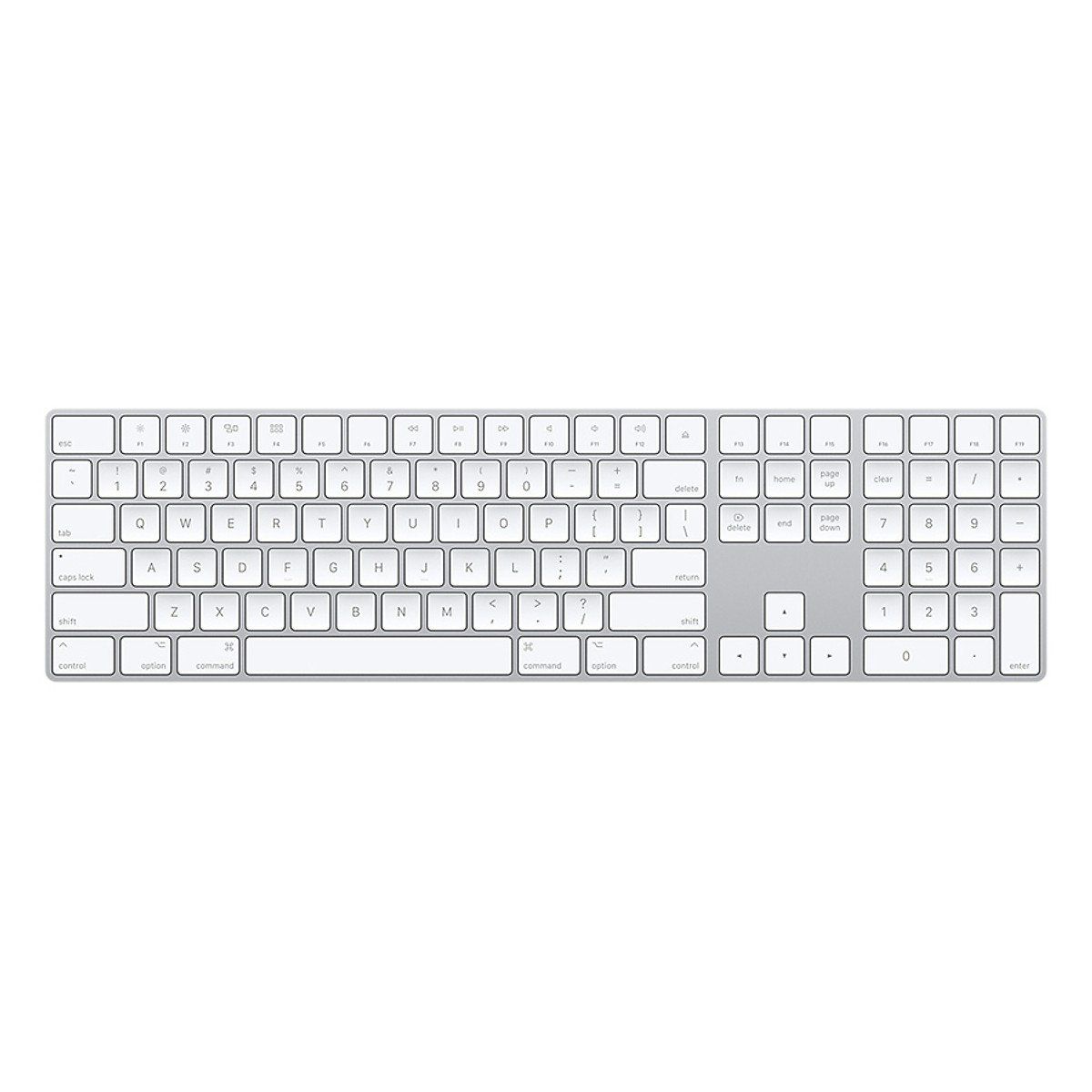 Apple Magic Keyboard With Numeric Keypad Mq052Za/A - Silver