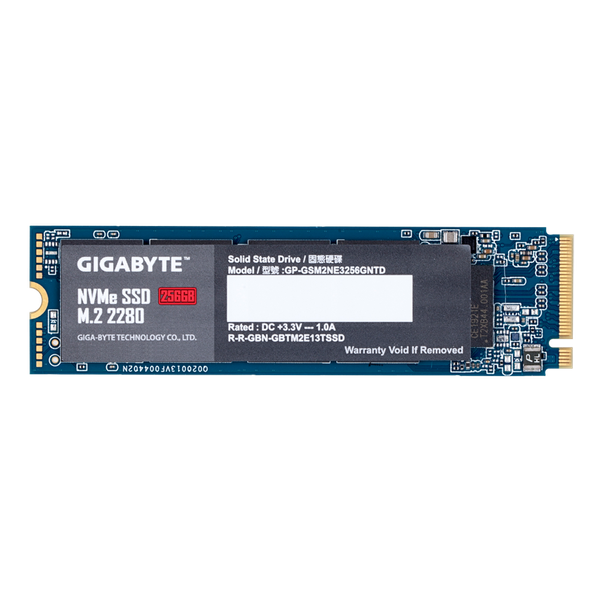  Ổ Cứng SSD Gigabyte M.2 PCIe 256GB (GP-GSM2NE3256GNTD) 