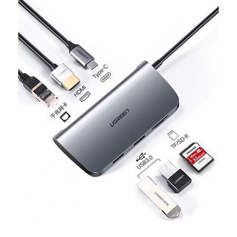 Bộ Chuyển Đổi Ugreen 7 in 1 CM212