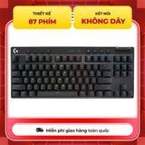  Bàn phím Logitech G Pro X TKL Light Speed Tactile Switch Black 