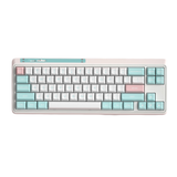  Bàn phím cơ FL-Esports CMK68SAM 3 Mode Wireless Marshmallow Kailh MX Cool Mint switch 