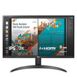  Màn hình LG 24QP500-B 24" IPS 2K 75Hz Freesync HDR10 