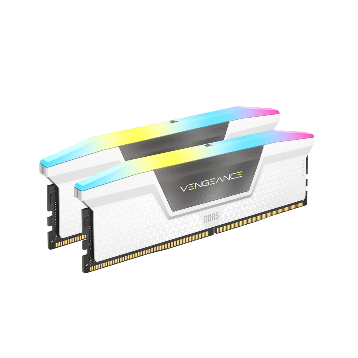 Ram Corsair Vengeance Rgb White 32Gb (2X16Gb) 6000 Ddr5 (Cmh32Gx5M2E6000C36W)