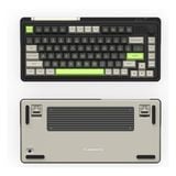  Bàn phím FL-Esports CMK75 Không dây Desert Grey Blue FLCMMK Ice Violet 