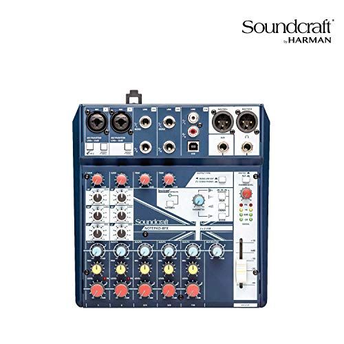  Mixer Soundcraft Notepad 8FX 