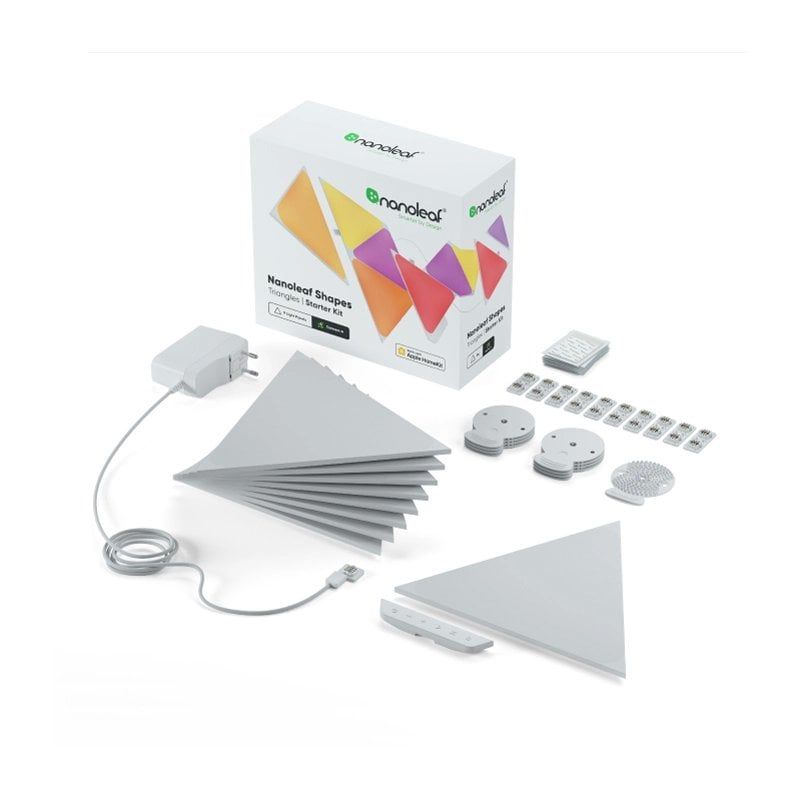 Đèn Thông Minh Nanoleaf Shapes Tam Giác 9 Miếng (Nl47 - 0002Tw - 9Pk)