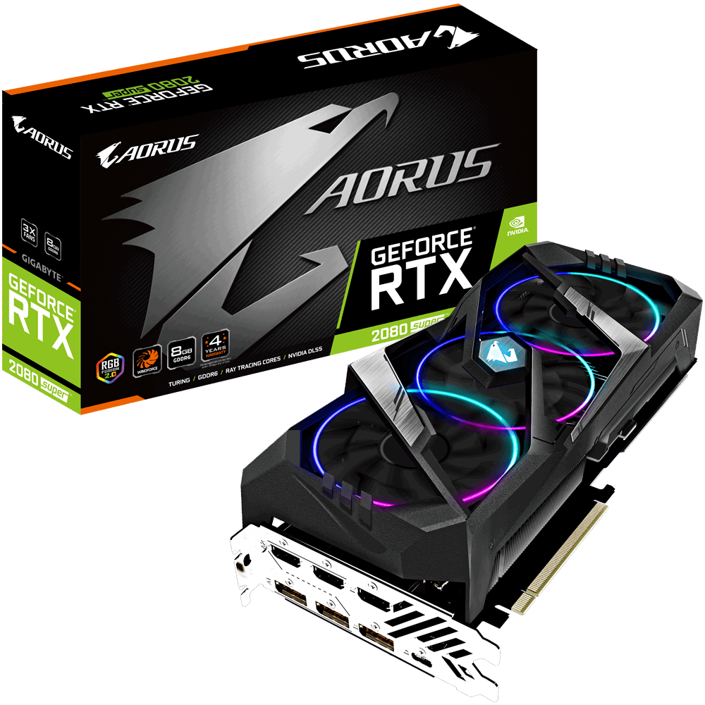 Gigabyte Aorus Rtx 2080 Super Waterforce Graphics Card Gigabyte