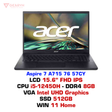  Laptop Acer Aspire 7 A715 76 57CY 