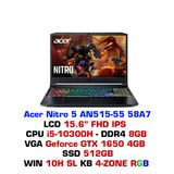  Laptop Gaming Acer Nitro 5 AN515-55 58A7 