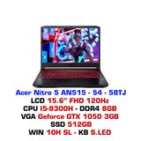  Laptop Gaming Acer Nitro 5 2019 AN515-54-58TJ 
