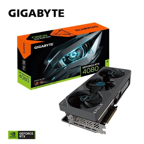  Card màn hình GIGABYTE GeForce RTX 4080 EAGLE OC 16GB (GV-N4080EAGLE OC-16GD) 