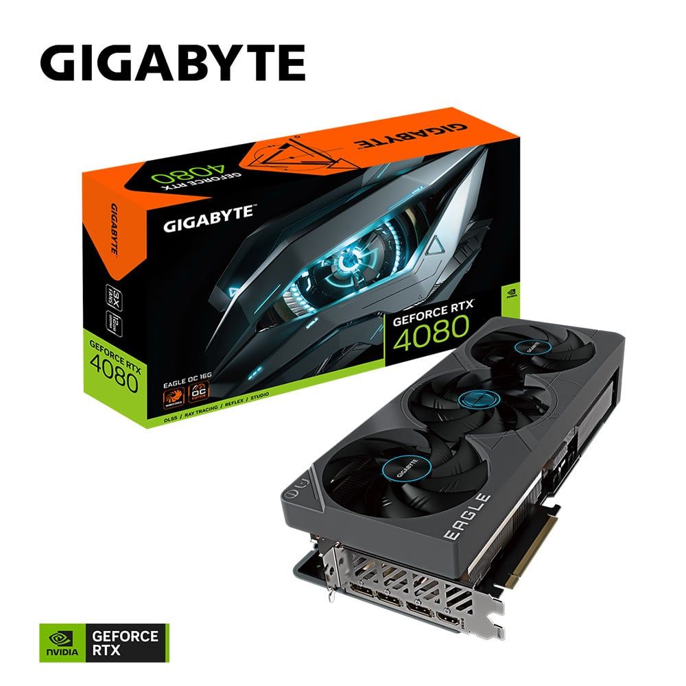Card Màn Hình Gigabyte Geforce Rtx 4080 Eagle Oc 16Gb (Gv - N4080Eagle Oc - 16Gd)