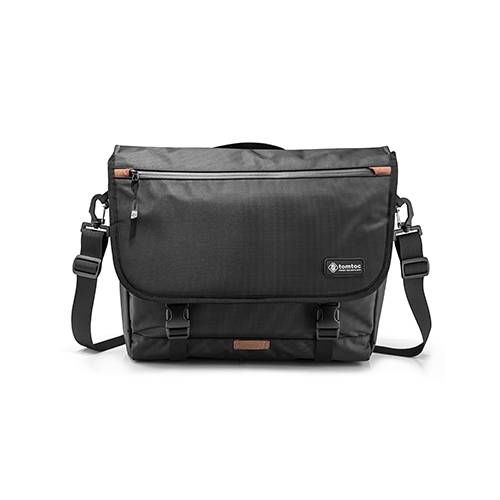  TÚI TOMTOC (USA) CROSS BODY MESSENGER MULTI-FUNCTION WATERPROOF FOR ULTRABOOK 13″/15″ - A47-E01D BLACK 