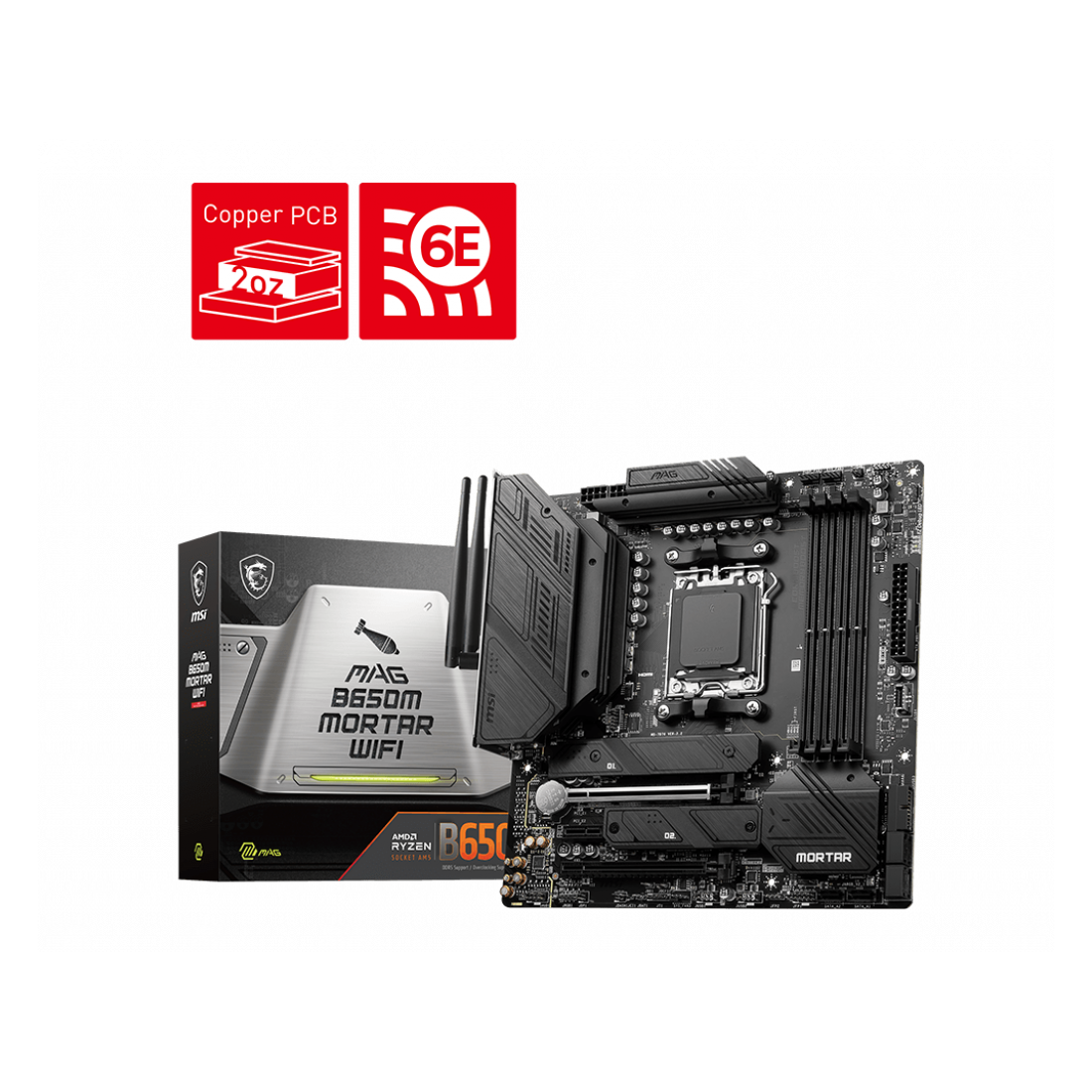 Bo Mạch Chủ Msi Mag B650M Mortar Wifi (Ddr5)