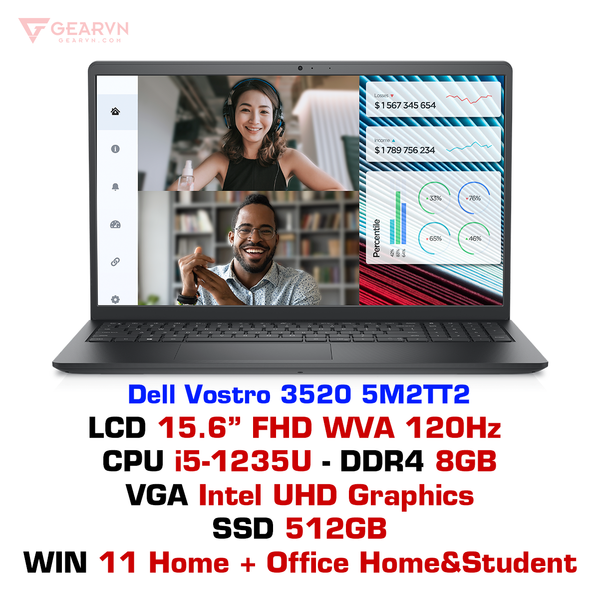 Laptop Dell Vostro 3520 5M2TT2