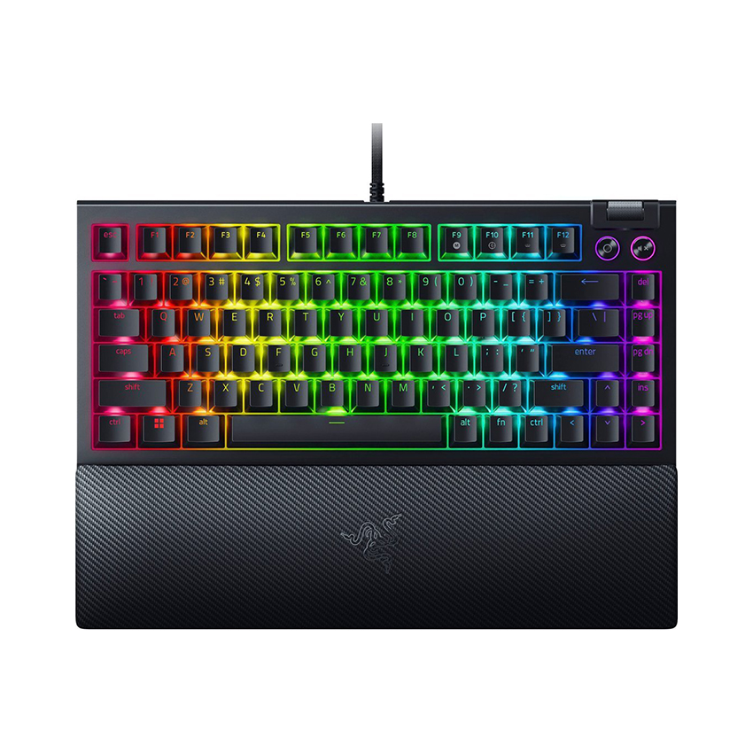 Bàn Phím Razer Blackwidow V4 75% Black Tactile