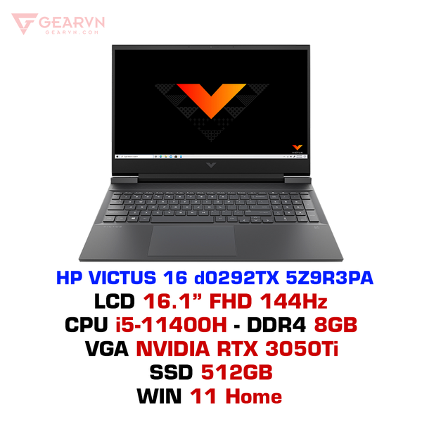  Laptop Gaming HP VICTUS 16 d0292TX 5Z9R3PA 