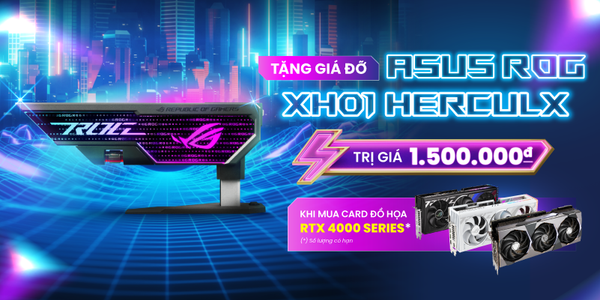  Giá đỡ VGA ASUS ROG XH01 HERCULX GRAPHICS CARD HOLDER 