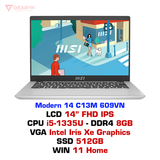  Laptop MSI Modern 14 C13M 609VN 