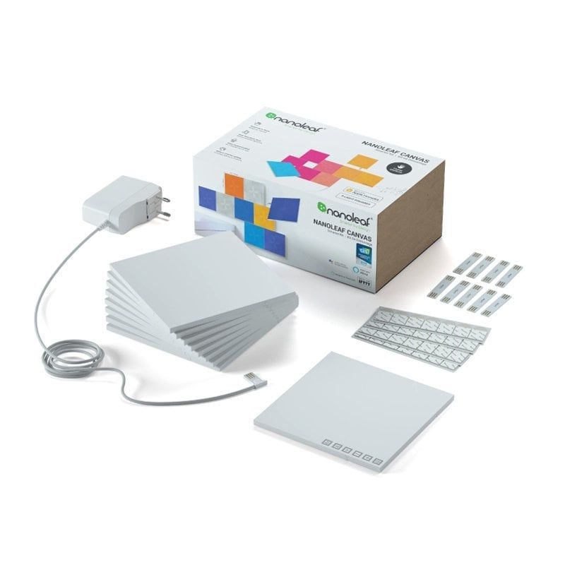 Đèn Thông Minh Nanoleaf Canvas Vuông 9 Miếng