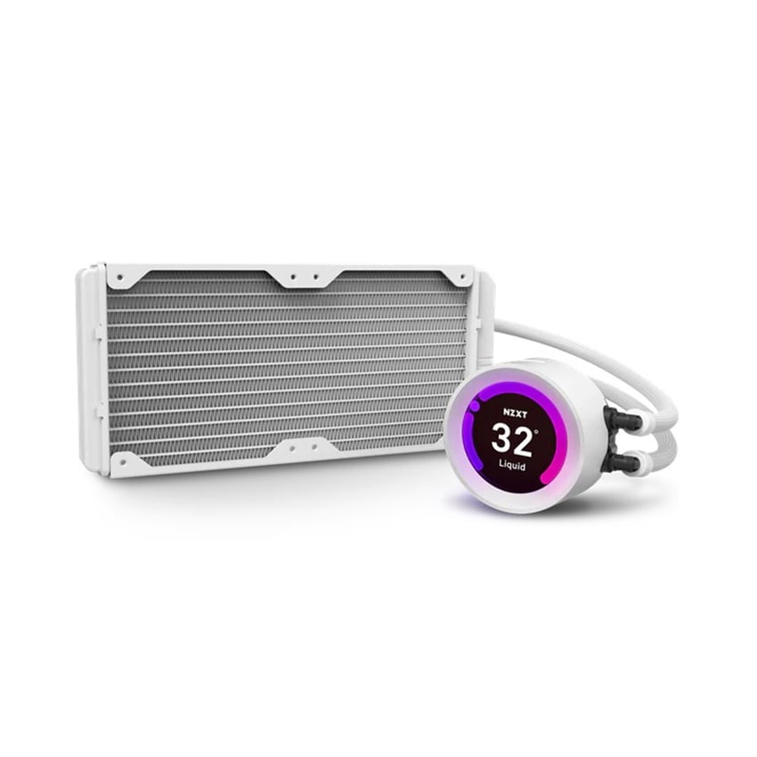 Tản nhiệt AIO NZXT Kraken Z53 RGB (WHITE)- 240mm ( RL-KRZ53-RW