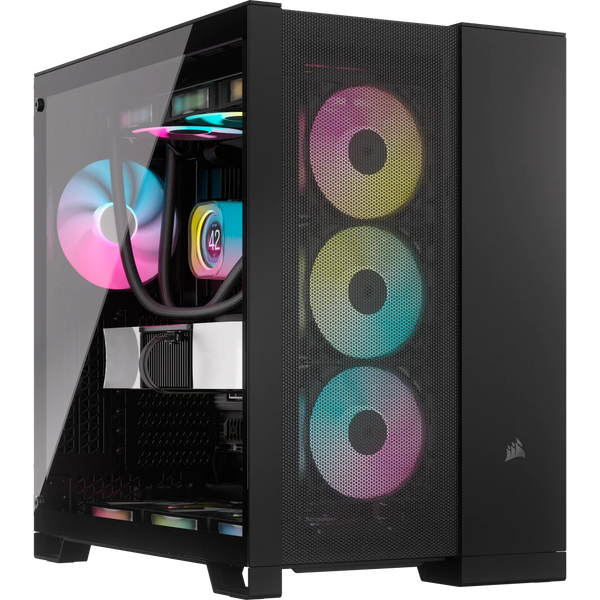 Vỏ máy tính Corsair 6500D Airflow TG Mid-Tower Black (CC-9011259-WW)