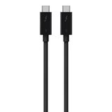  Cáp Belkin Thunderbolt 3, 0.8 mét, tốc độ 40Gbps, 100W/5A, 5K, màu đen 