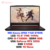  Laptop Gaming MSI Katana GF66 11UC 676VN 