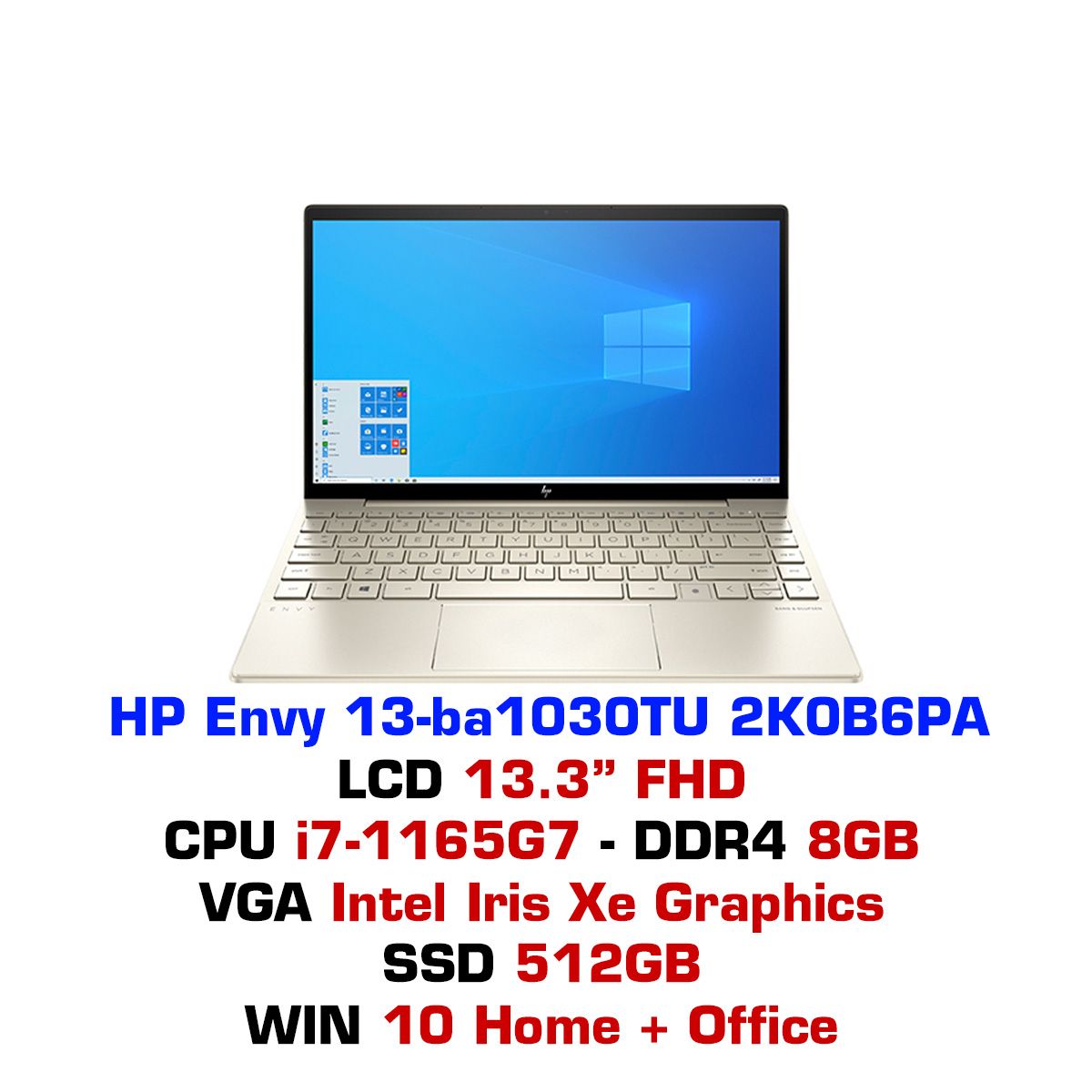 Laptop HP Envy 13 ba1030TU 2K0B6PA