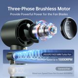  Quạt du lịch cầm tay đa năng Jisulife PRO1 FA53 Green 3600mah 