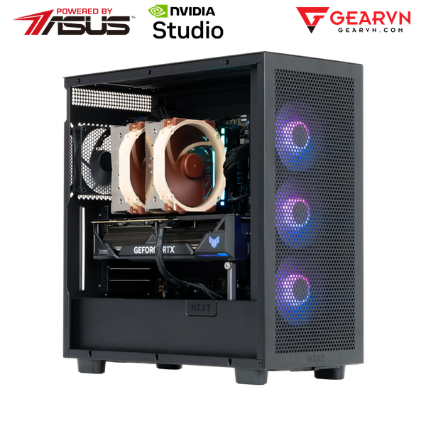  PC GVN G-STUDIO Intel i7-14700K/ VGA RTX 4070 Ti (Powered by ASUS) 