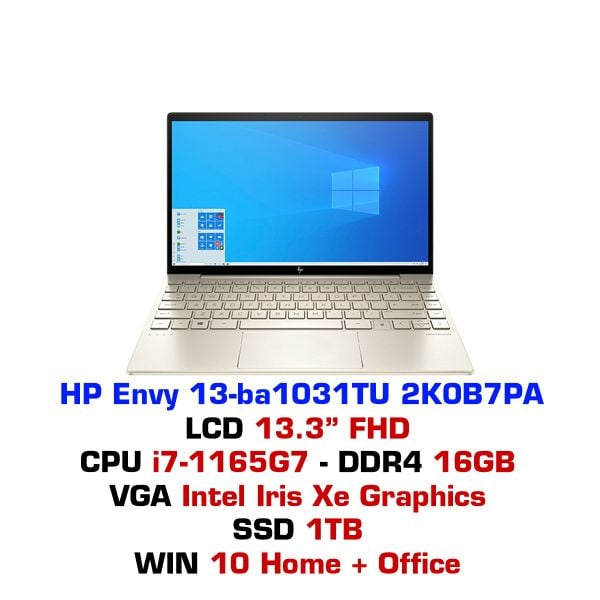  Laptop HP Envy 13 ba1031TU 2K0B7PA 