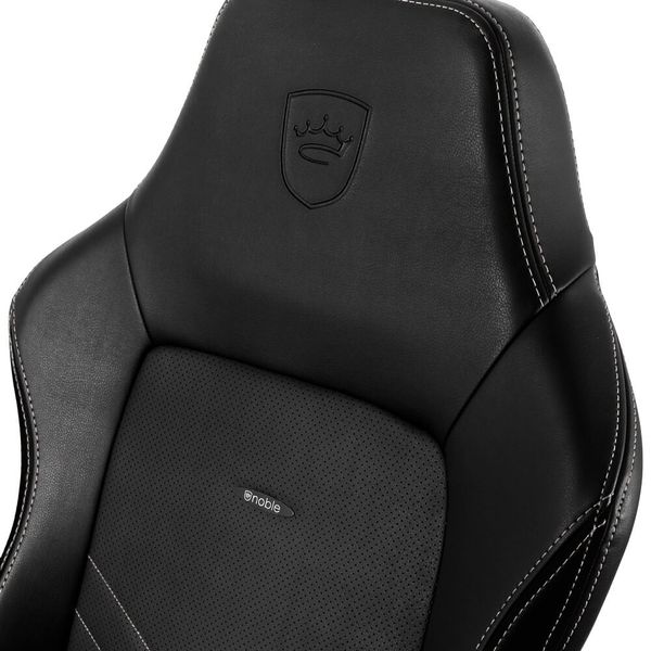  Ghế Gaming Noble Chair - Hero Series Black/Platinum White 