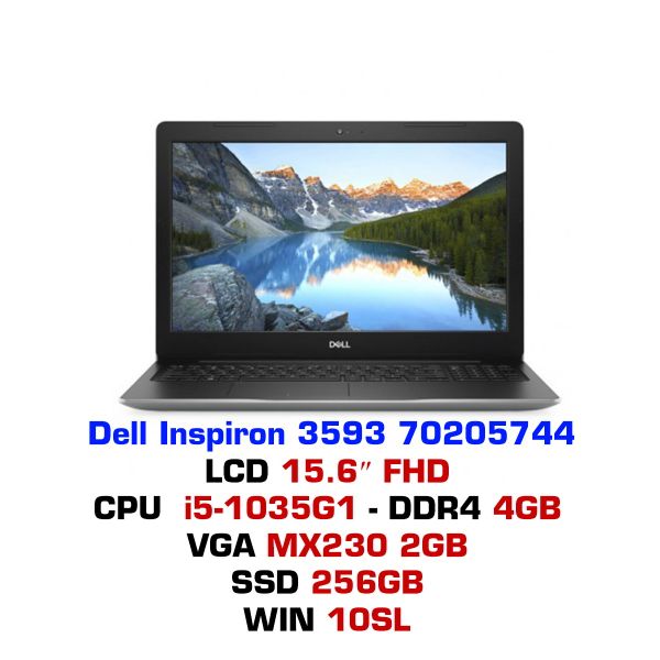  Laptop Dell Inspiron 3593 70205744 