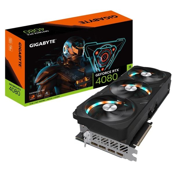 Card màn hình GIGABYTE GeForce RTX 4080 GAMING OC 16GB (GV-N4080GAMING OC-16GD)