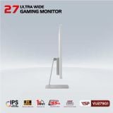  GEARVN - Màn hình VSP VU2791Q White 27" IPS 2K 165Hz USBC chuyên game 