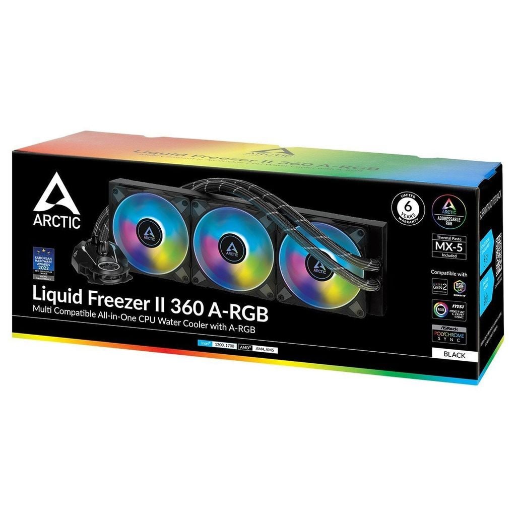 Tản nhiệt nước ARCTIC Liquid Freezer II 360 A-RGB chính hãng, giá tốt –  GEARVN.COM